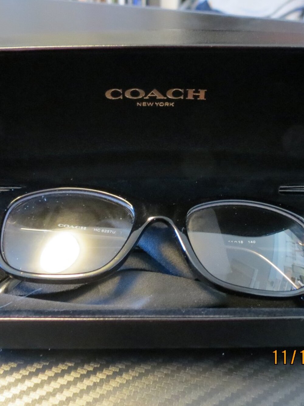 Coach Black Glasses Frames 2025 edition HC6257U 51-18-140